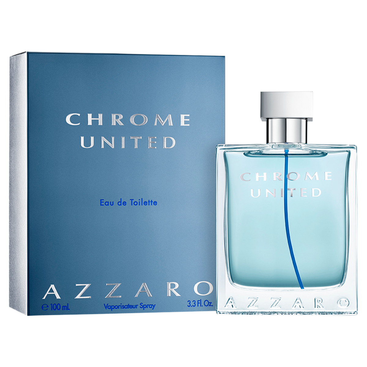 Azzaro Chrome United Eau de Toilette 100 ml - Hombre