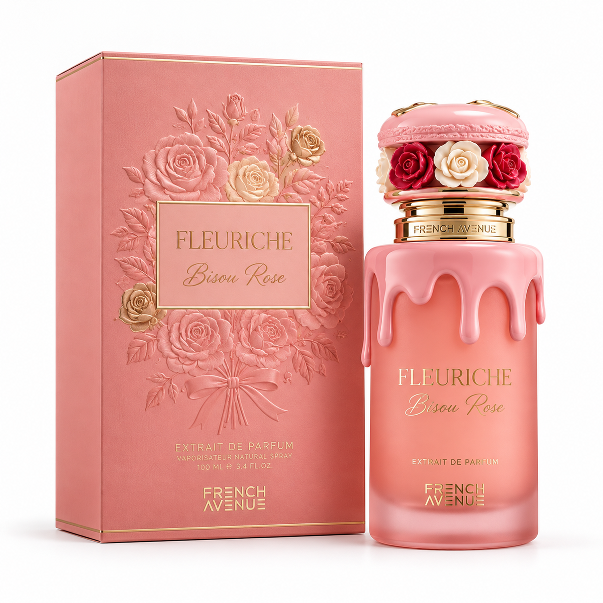 French Avenue Fleuriche Bisou Rose 100 ml con caja