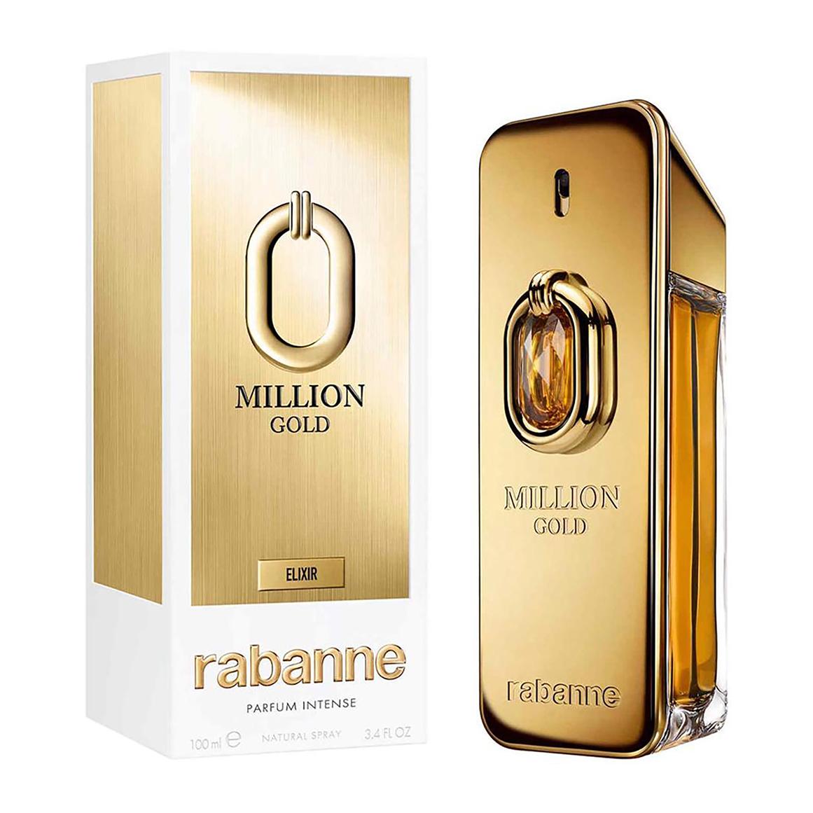 Rabanne Million Gold Elixir Parfum Intense 100 ml con caja