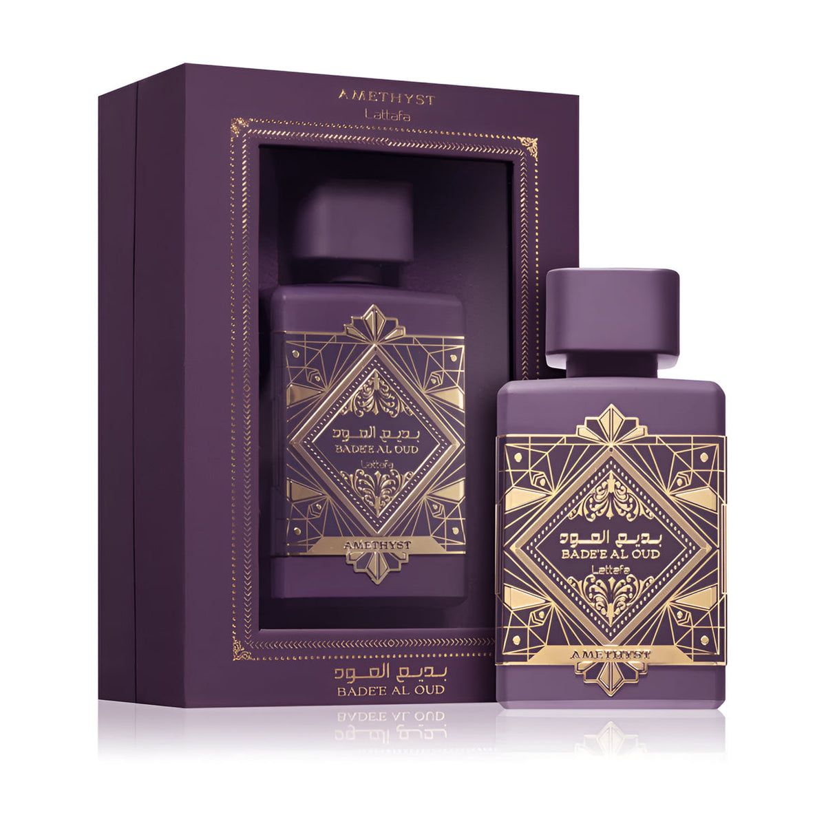 Lattafa Bade'e Al Oud Amethyst Eau de Parfum 100 ml - Unisex — imagen premium