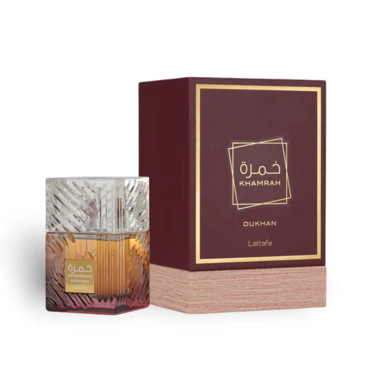 Lattafa Khamrah Dukhan 100 ml con caja