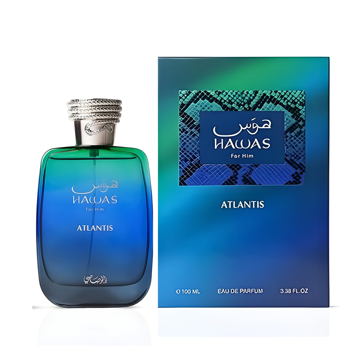Rasasi Hawas Atlantis 100 ml con caja
